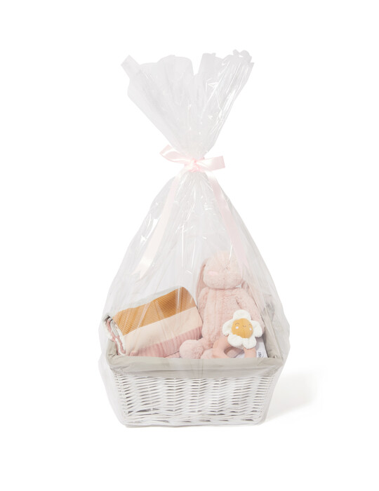 Baby Gift Hamper – 3 Piece with Pink Knitted Blanket image number 2
